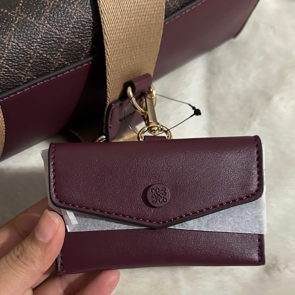 Nine West Crossbody Bag in Brown, Tan and Wine - Picture 8 of 8